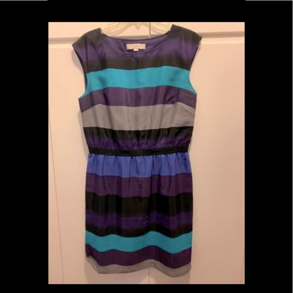 LOFT dress in beautiful jewel tones